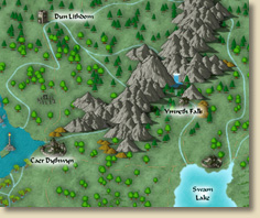 Map created with RALONG and SCATTR macros