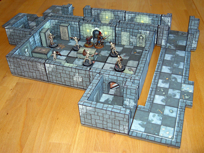 Assembled 3D Dungeon